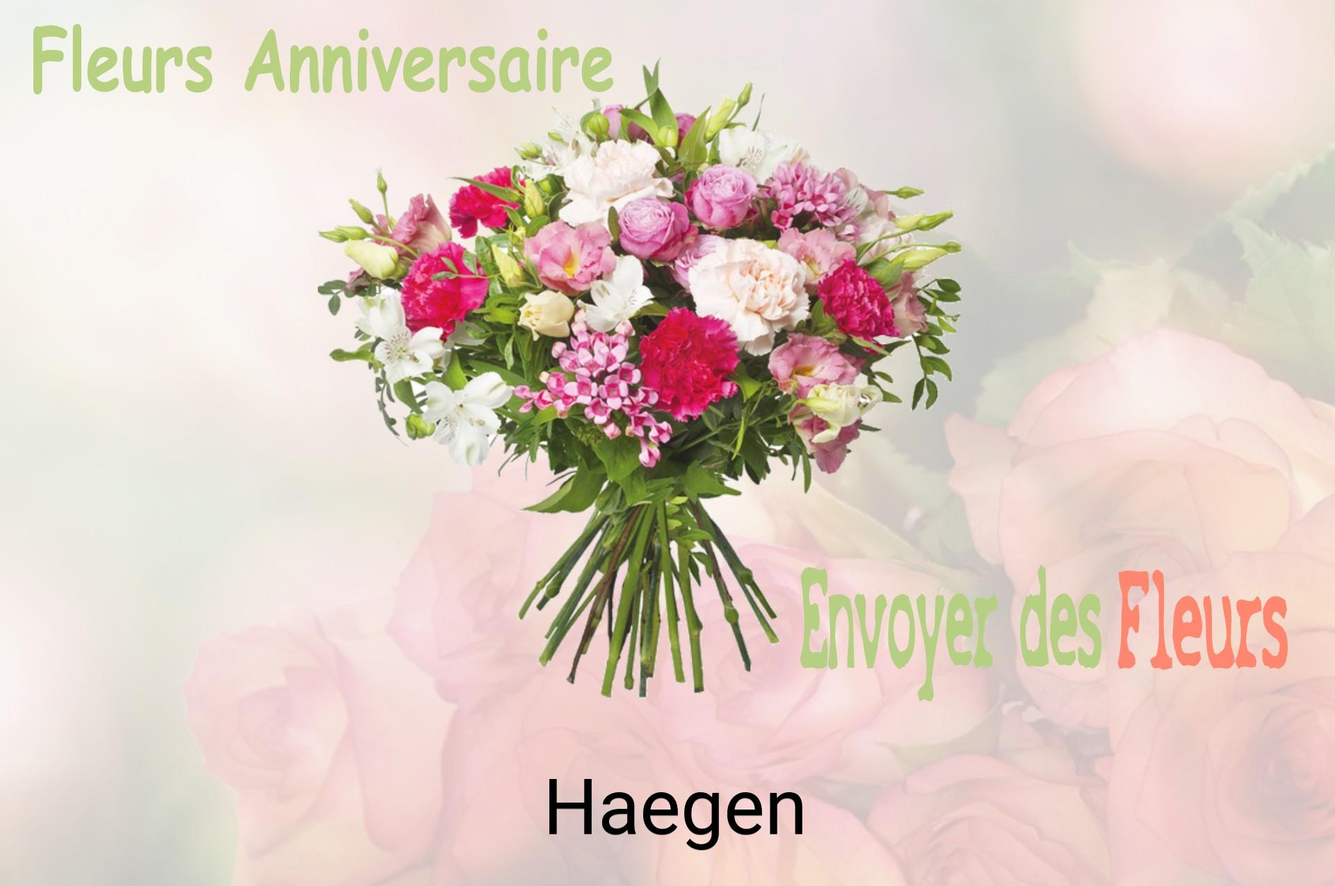 Bouquet de fleurs d’anniversaire livré à Haegen